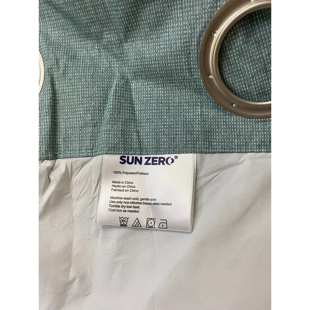 Sun Zero Grommet Top Curtain Window‎ Panels 40X63